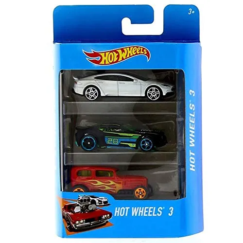 Hot Wheels Confezione da 3 macchinine in scala 1:64, K5904 - immagine 4