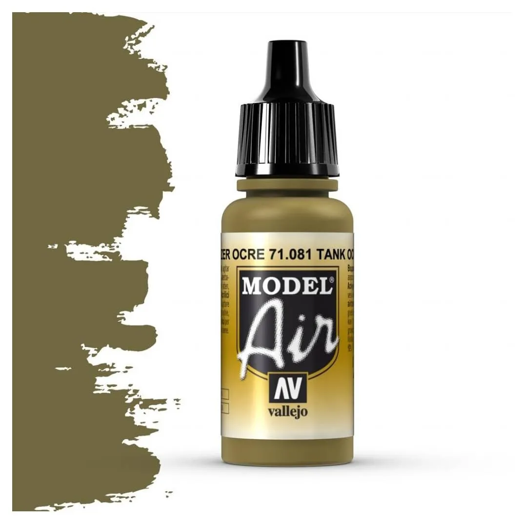 Vallejo Model Air Tank Dark Yellow 71081 (17ml) - immagine 1