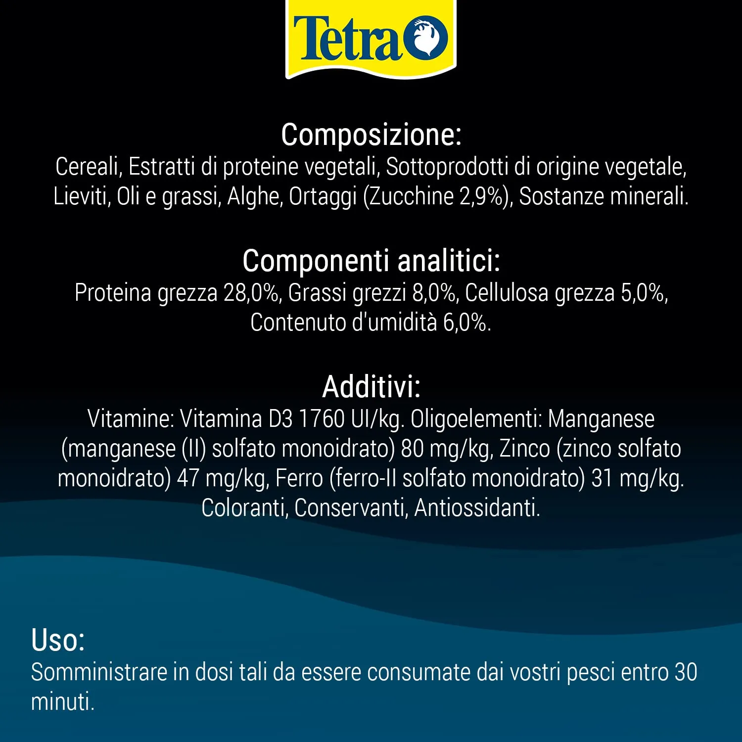 Tetra Pleco Veggie Wafers 105 g - immagine 7