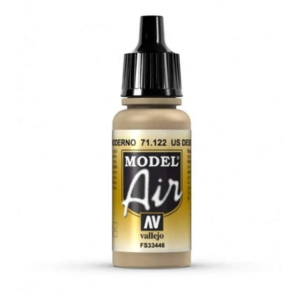 Vallejo Model Air Desert Tan 686 - VAL122 - immagine 2