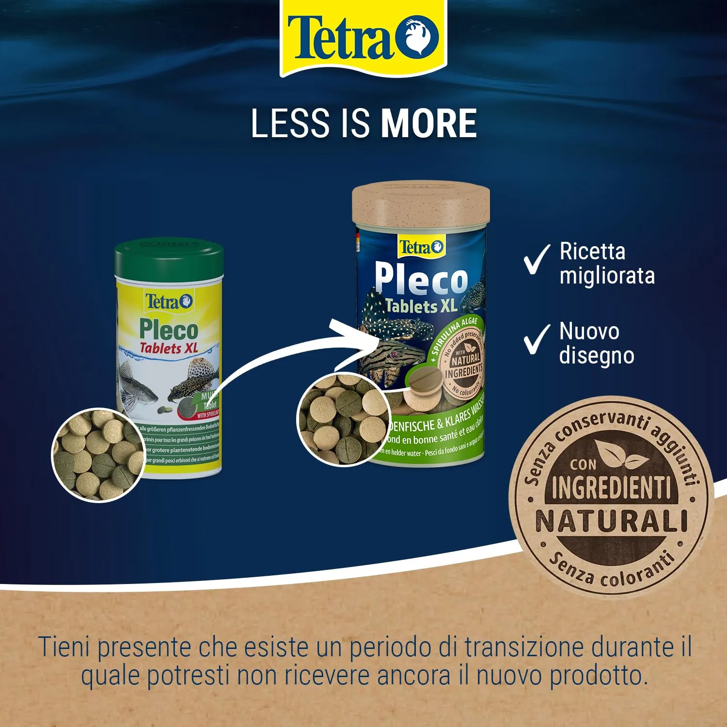 Tetra Pleco XL Tablets, 133 compresse - immagine 2