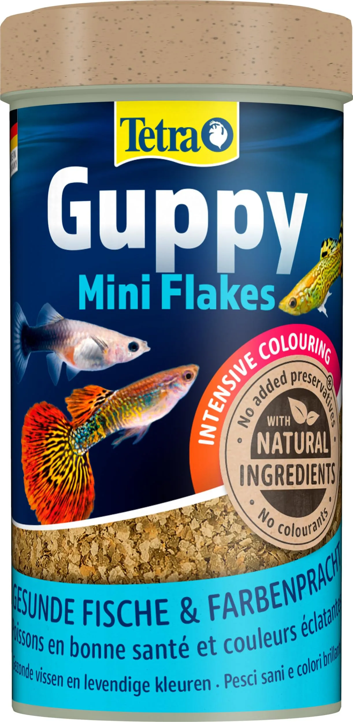 Tetra Guppy Mini Flakes, 250 ml - immagine 1