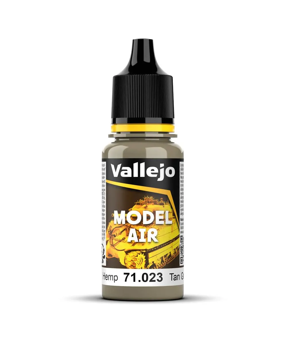 Vallejo Model Air Acrylic Color, Hemp Beige, 17 ml - immagine 1
