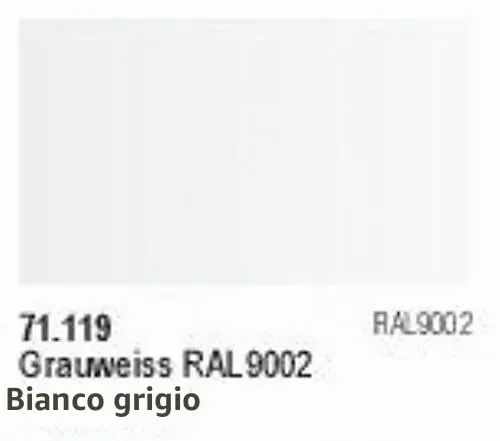 Vallejo Model Air Acrylic Color, White Grey, 17 ml - immagine 4