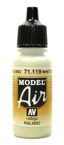 Vallejo Model Air Acrylic Color, White Grey, 17 ml - immagine 5