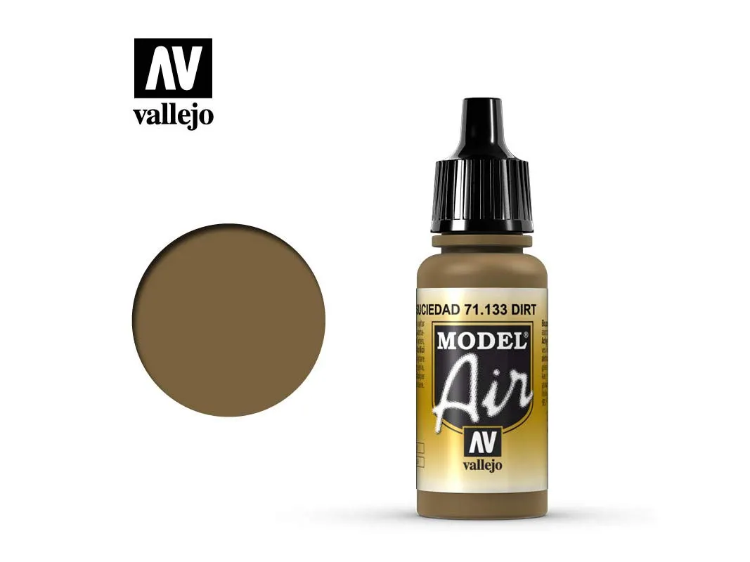 Vallejo Model Air Dirt (VAL133) 17 ml - immagine 4