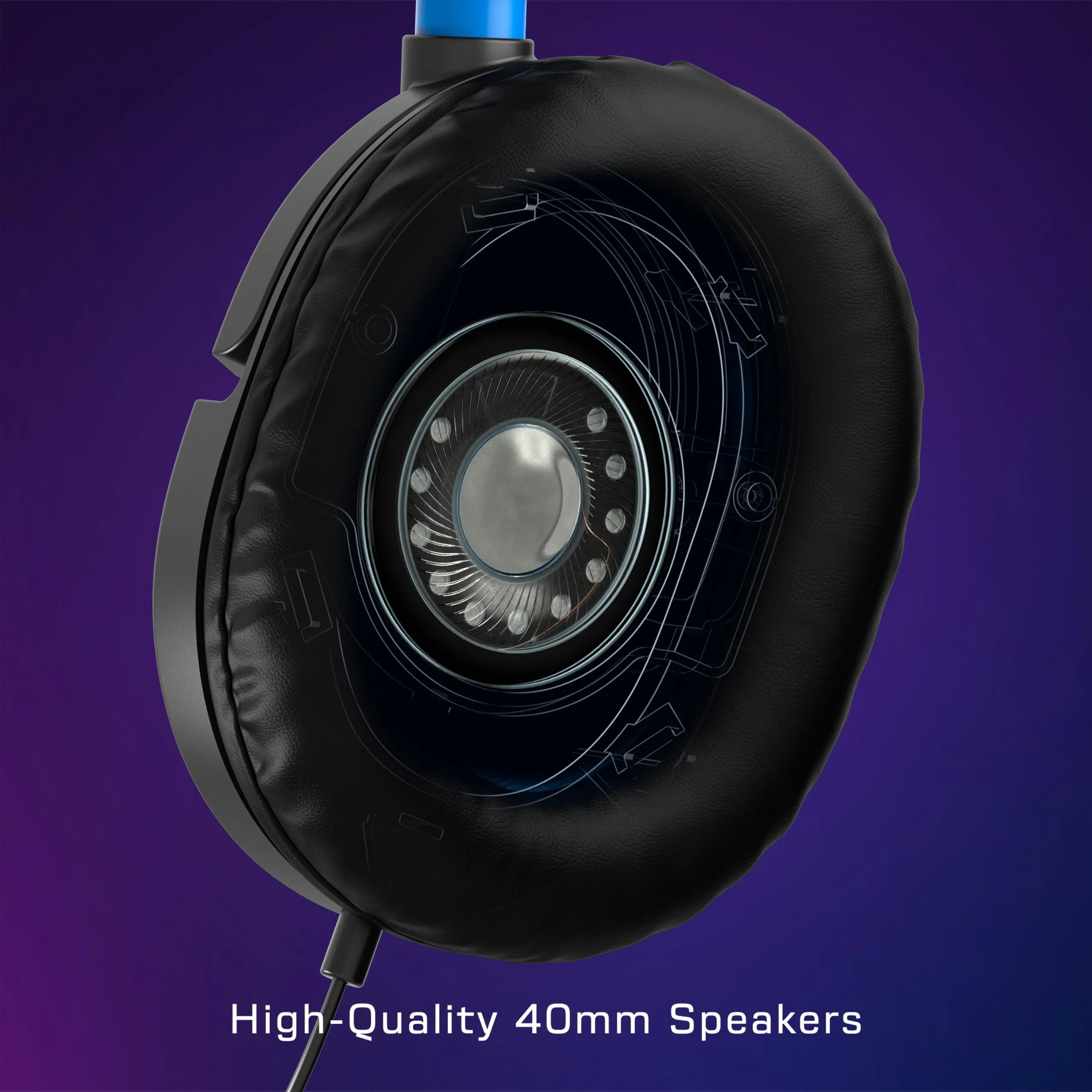 Turtle Beach Recon 50P Gaming Headset - PS5, PS4, Xbox Series X/S, Xbox One, PC - immagine 3