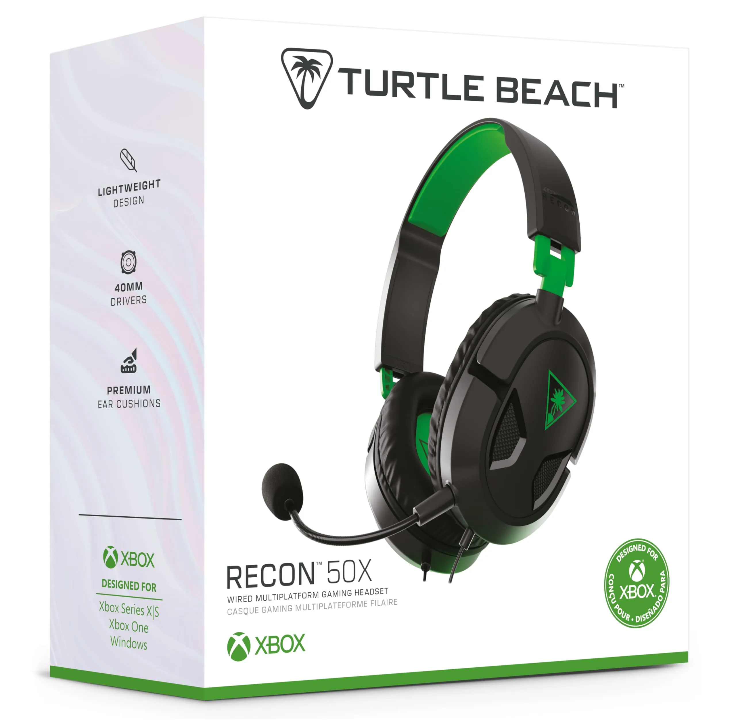 Turtle Beach Recon 50X Cuffie Gaming - Xbox One, PS4, Nintendo Switch e PC - immagine 4