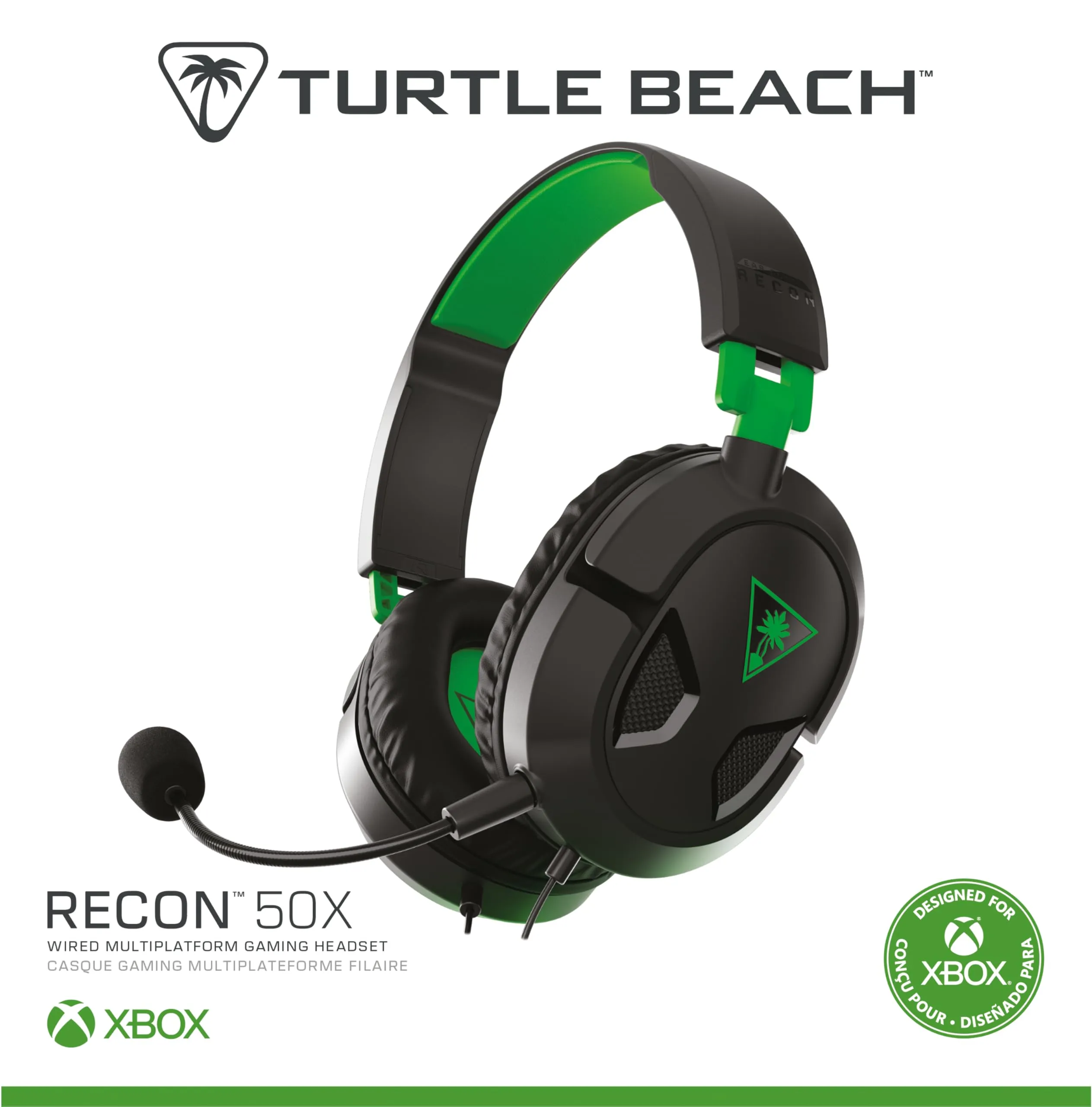 Turtle Beach Recon 50X Cuffie Gaming - Xbox One, PS4, Nintendo Switch e PC - immagine 5