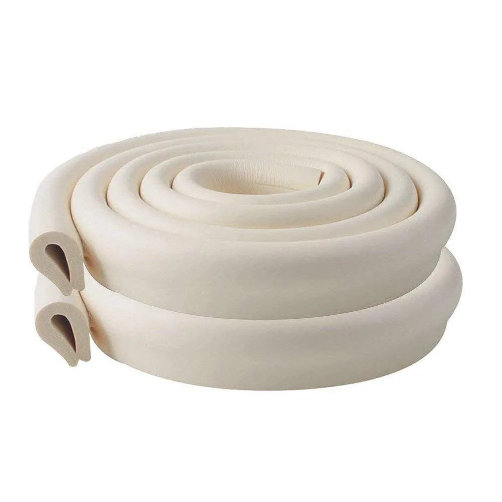 Vicloon Protezioni per Bordi in Schiuma Antiurto, 2M x 2 Set, Beige - immagine 1