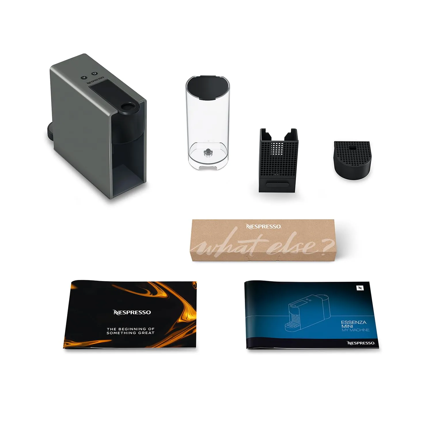 Krups Nespresso Essenza Mini XN110B Kaffeekapselmaschine, 0,6 L, 19 bar, Grau - immagine 10