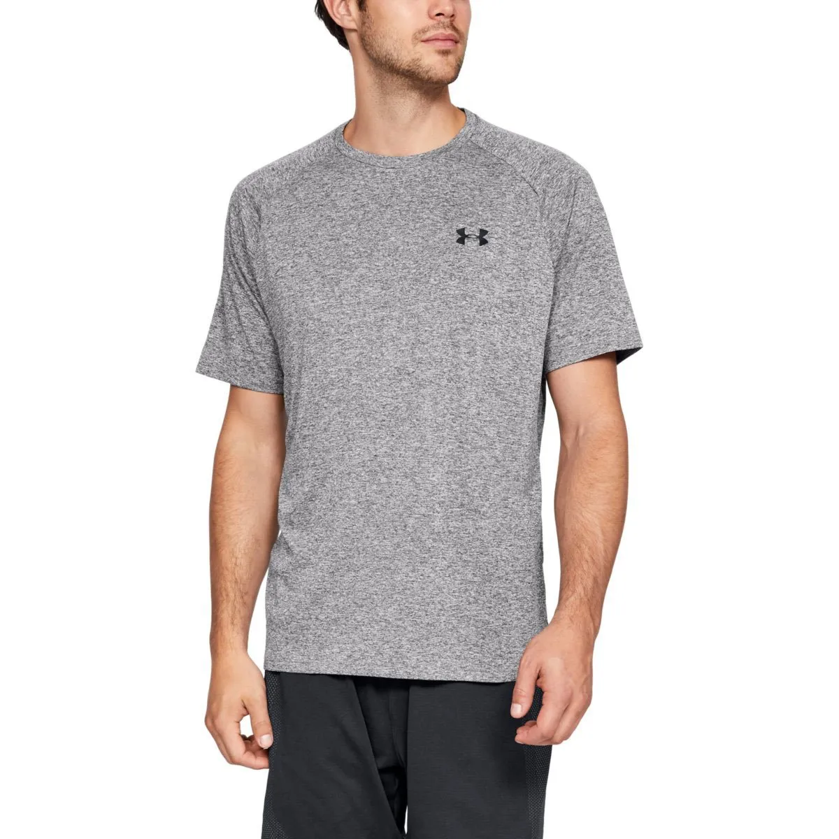 Under Armour Tech Shorts-Sleeve Tee - Grey - M - immagine 1