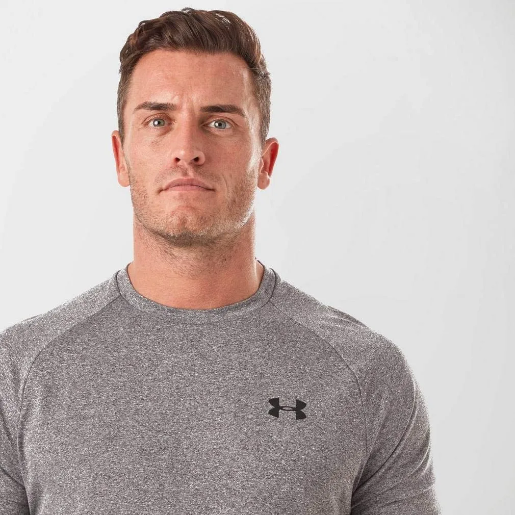 Under Armour Tech Shorts-Sleeve Tee - Grey - M - immagine 3