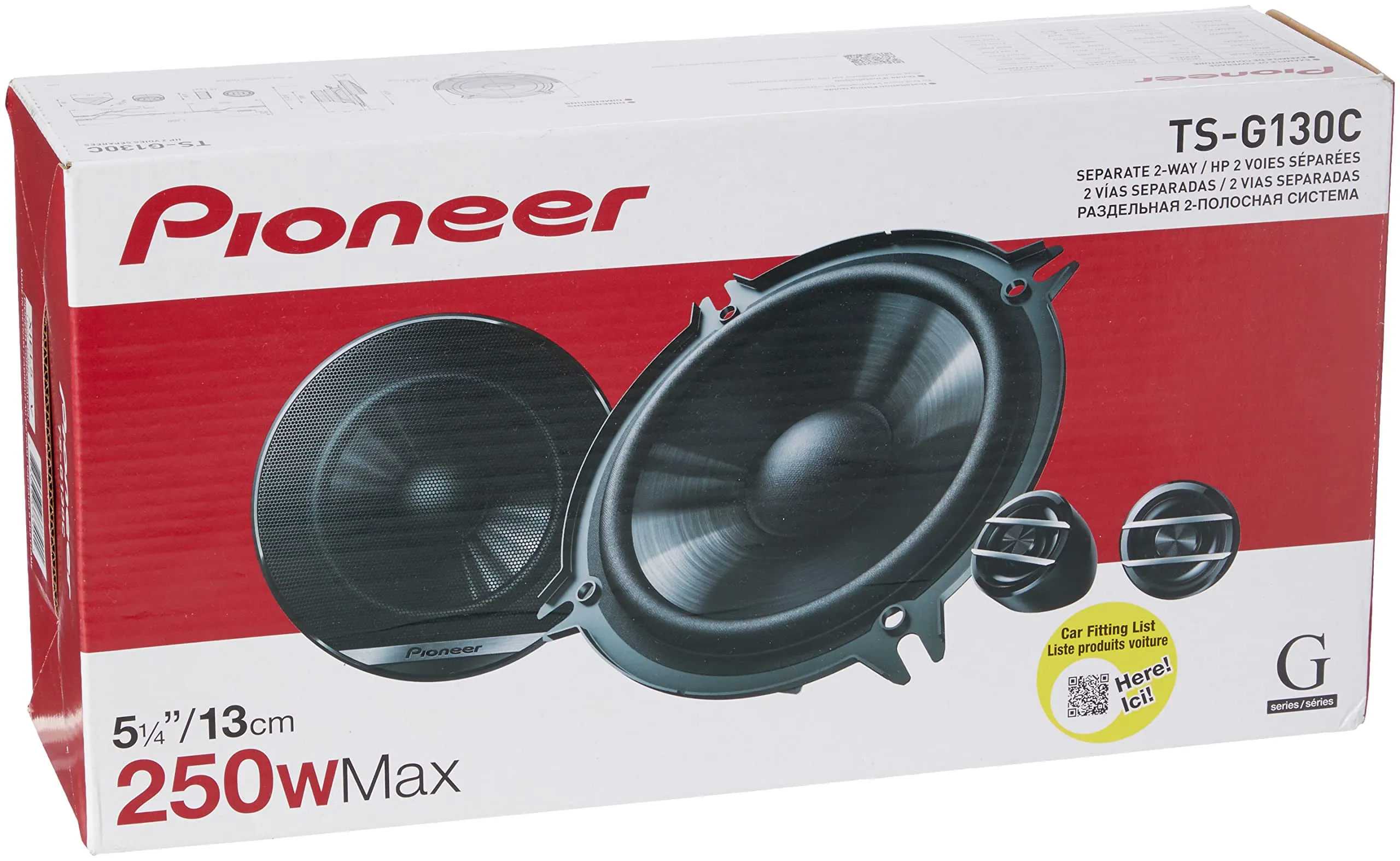 Pioneer TS-G130C Altoparlante Componente a 2 Vie 13 cm - immagine 3