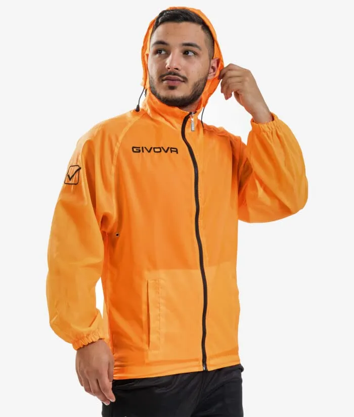 Givova Rain Basico Arancio Fluo - immagine 2