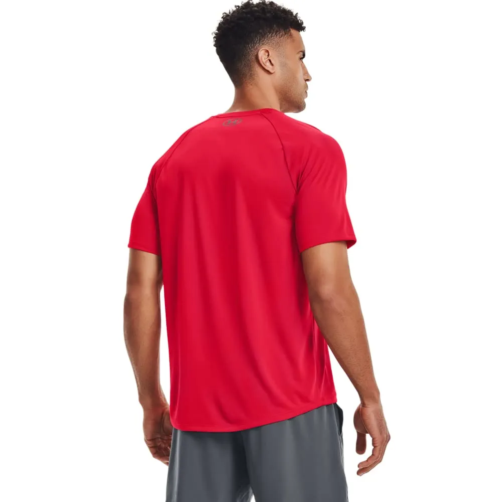 Under Armour UA Tech 2.0 SS Tee, Red/Graphite 600, XXL - immagine 3