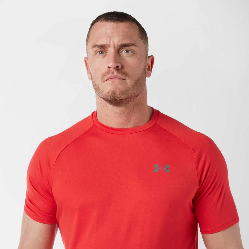 Under Armour UA Tech 2.0 SS Tee, Red/Graphite 600, XXL - immagine 5