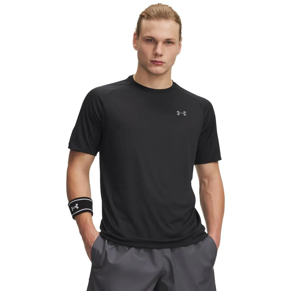 Under Armour Men's Tech 2.0 Short Sleeve T-Shirt - Black/Graphite - 4XL - immagine 1
