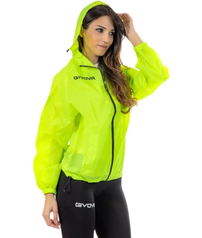 Givova Rain Basico Giallo Fluo RJ001 - immagine 2