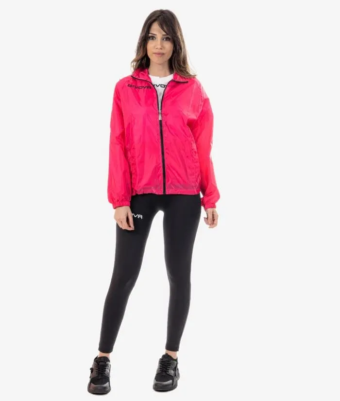 Givova RJ001 Rain Basico Unisex Adulto, Rosa, L - immagine 2
