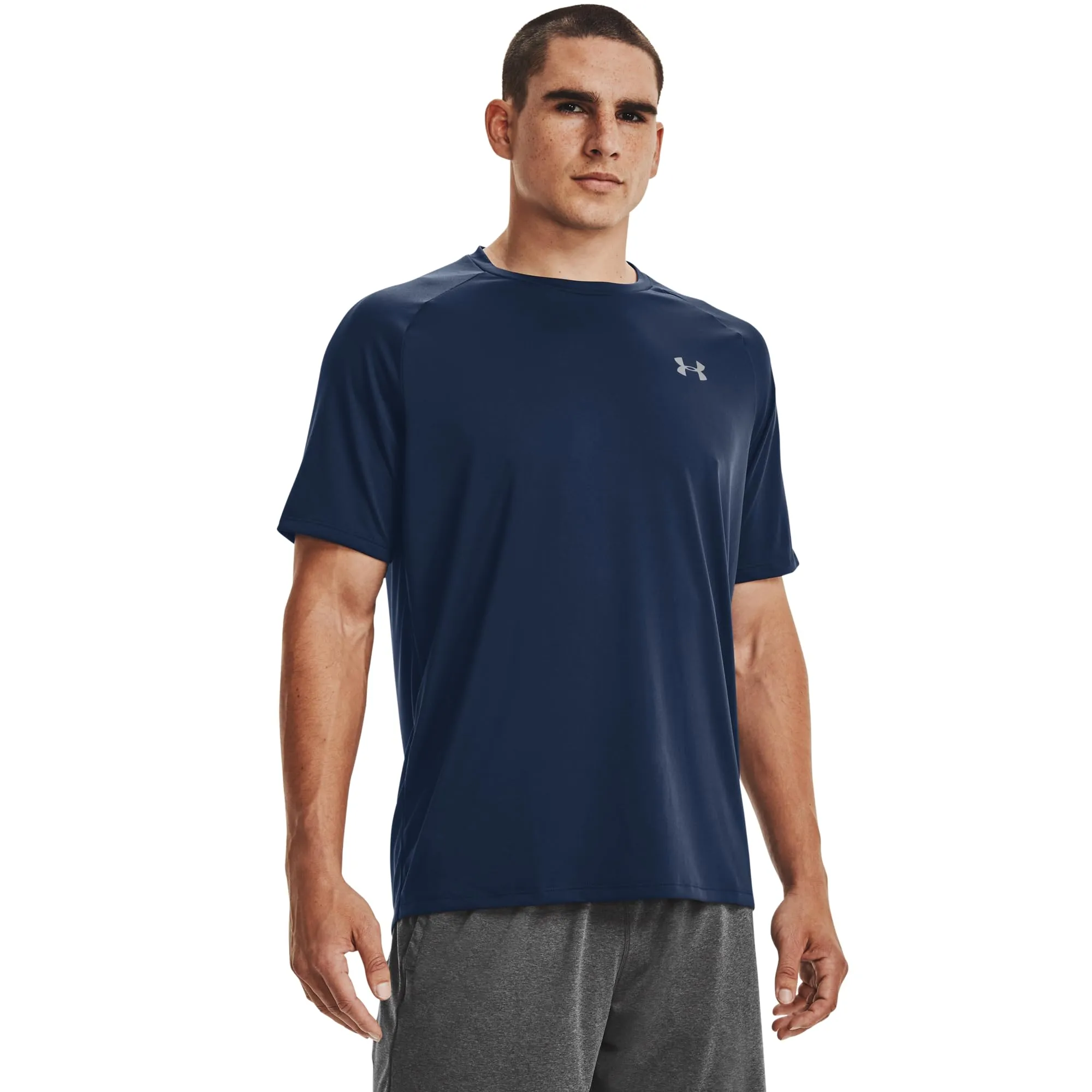 Under Armour UA Tech 2.0 SS Tee - Academy Blue - immagine 2