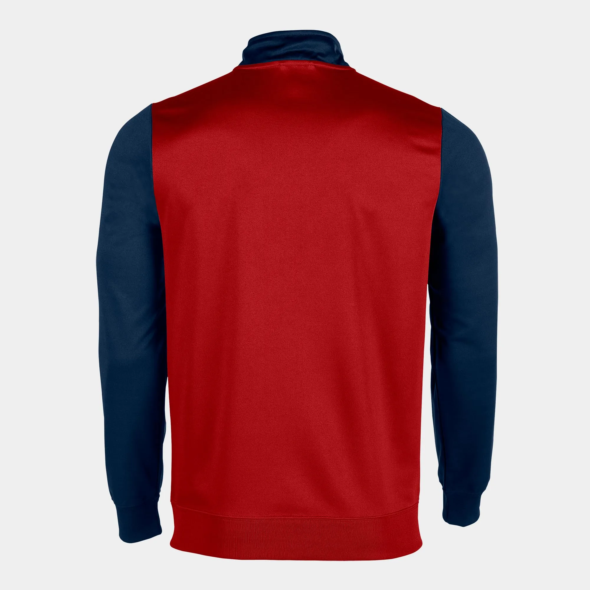 Joma Winner Felpa da Allenamento con Zip e Fodera in Pile - Rosso Blu Navy - immagine 3