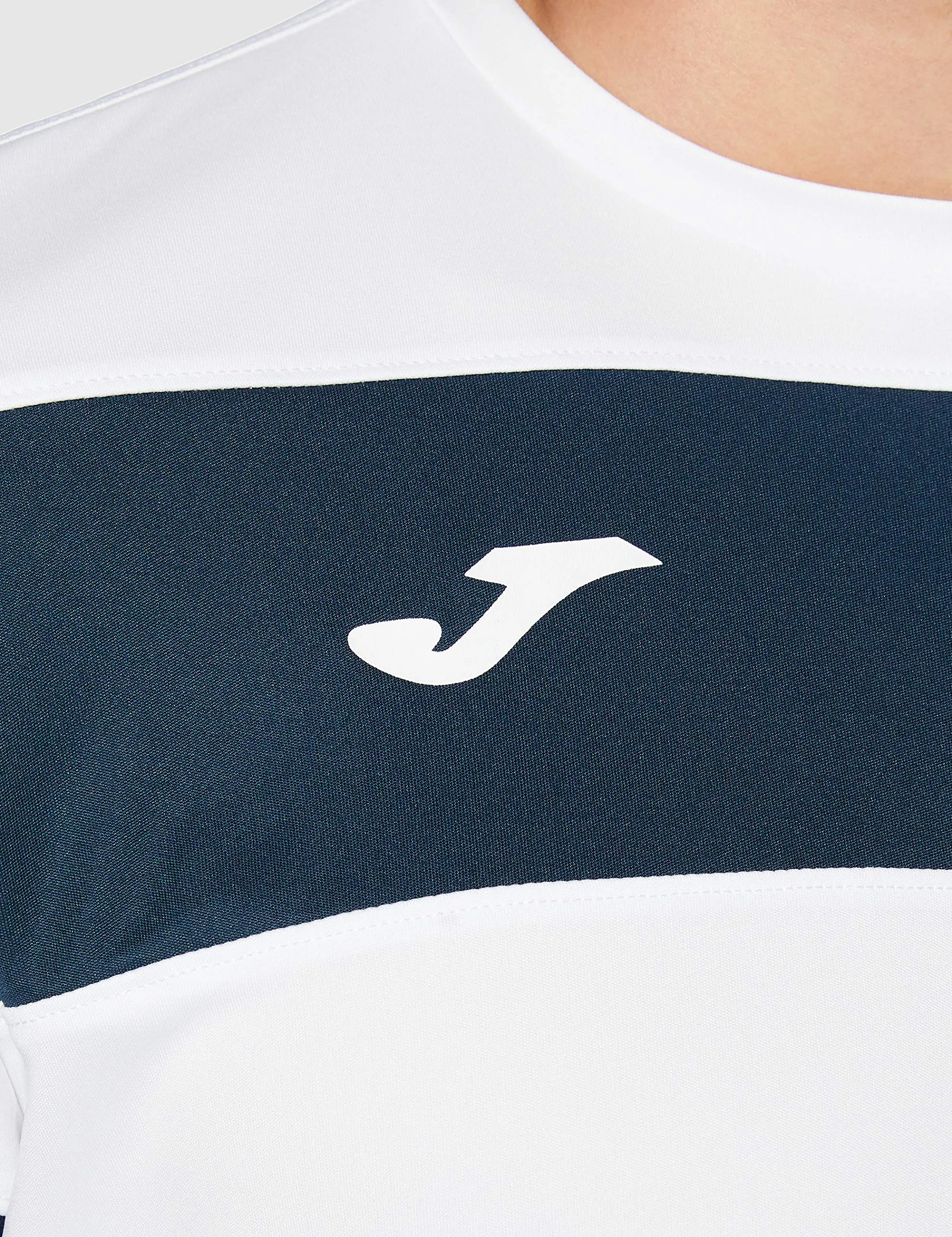 Joma Academy II Training Suit for Men, White/Navy Blue, 2XL-3XL - immagine 3