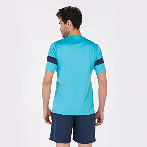 Joma Academy II Sport Set, Men's, Turchese Fluor/Marino, L - immagine 2