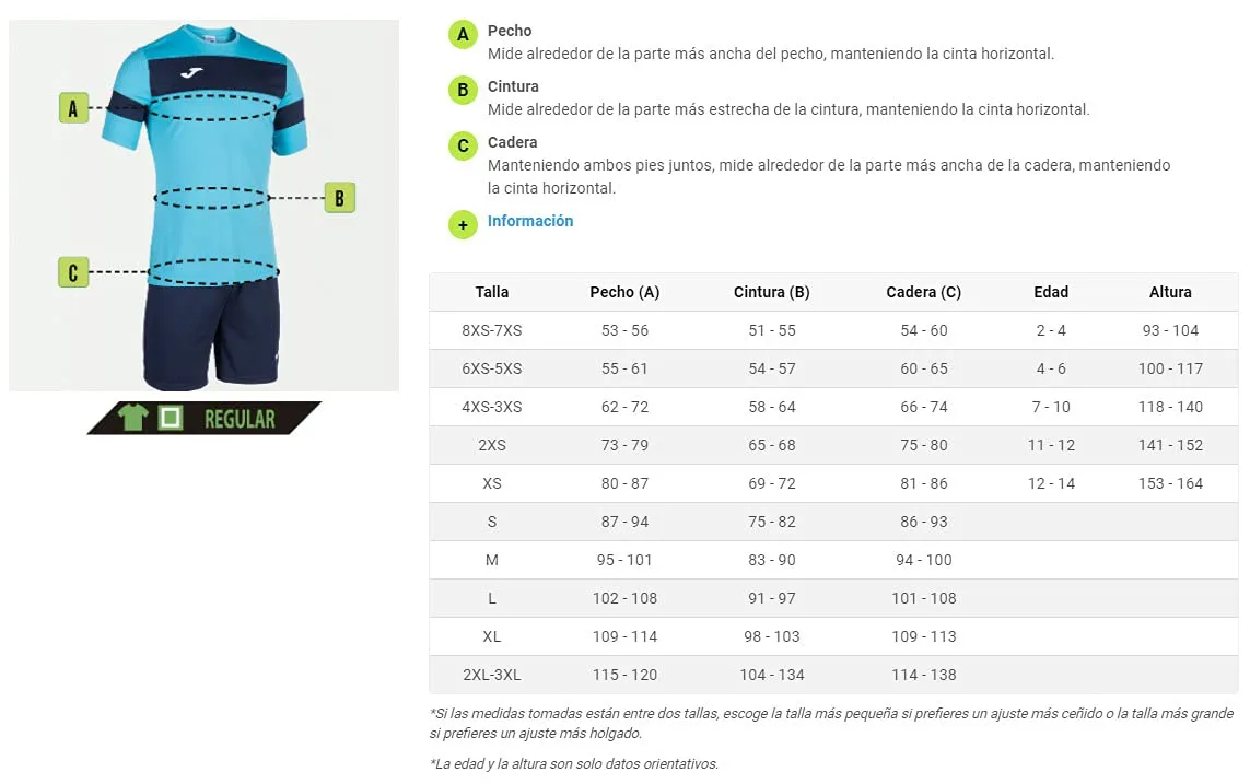 Joma Academy II Sport Set, Men's, Turchese Fluor/Marino, L - immagine 8