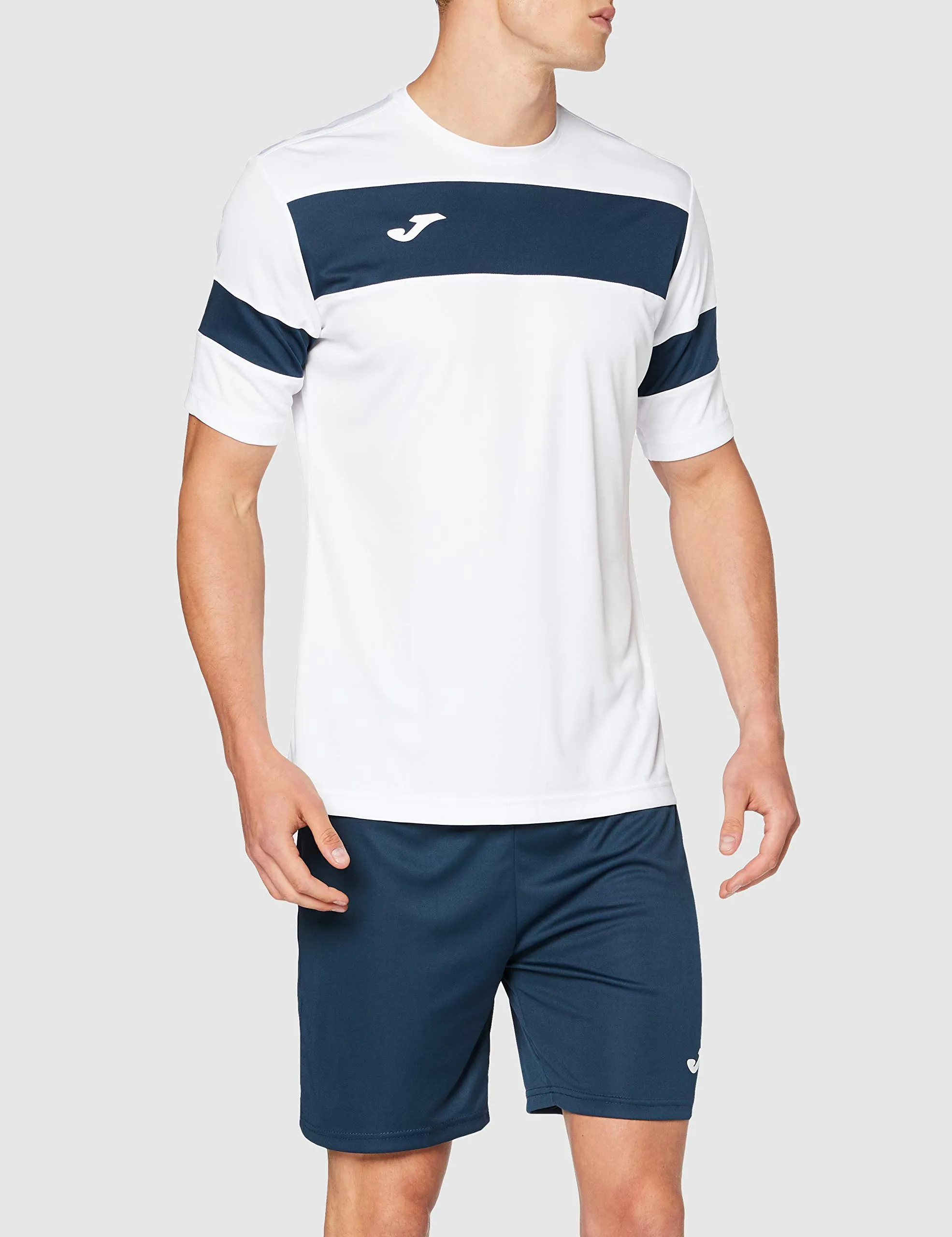 Joma 101349.203.xl T-Shirt Uomo, Bianco-marino, XL - immagine 2