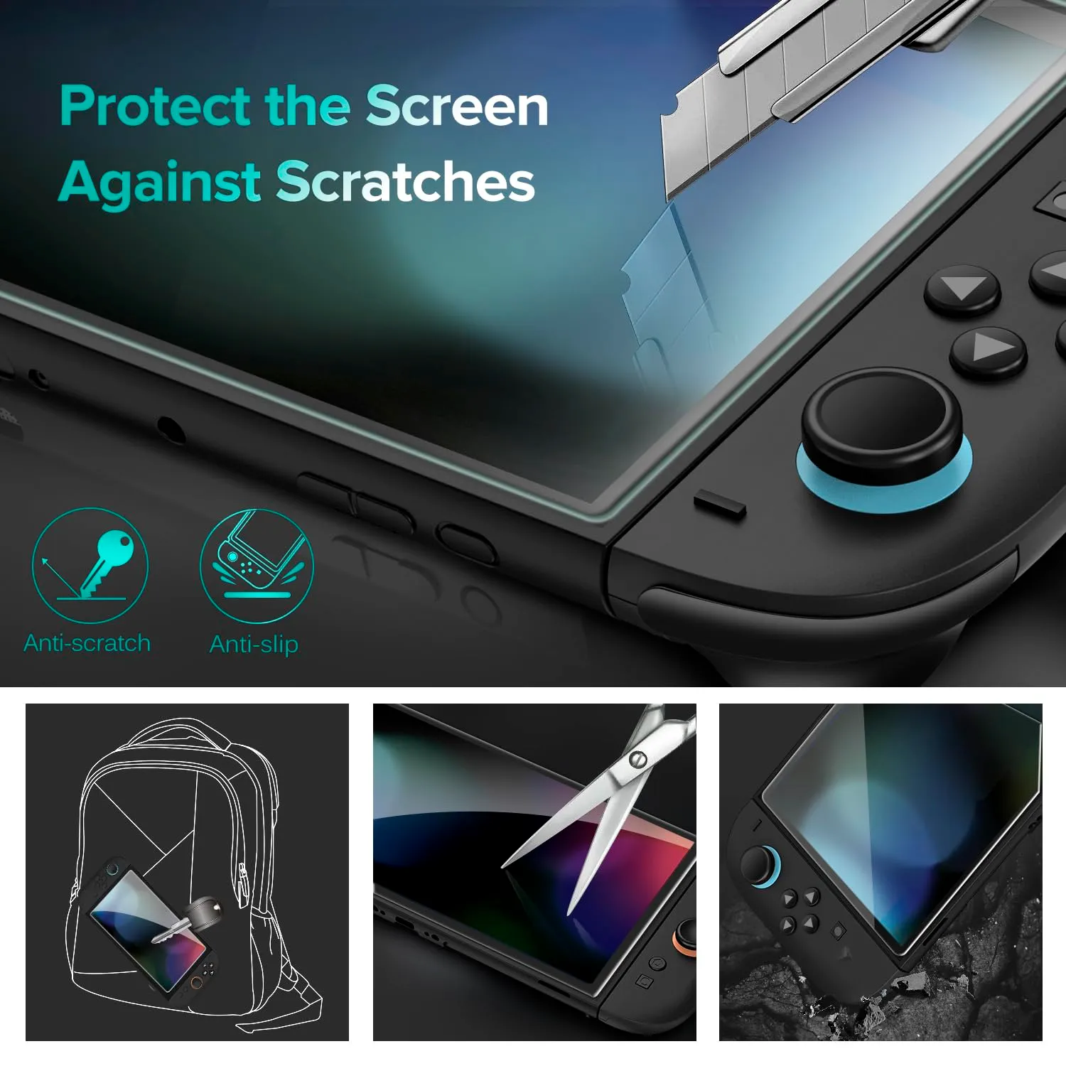 iVoler Pellicola Protettiva per Nintendo Switch 2 (2025), 3 Pezzi - immagine 5