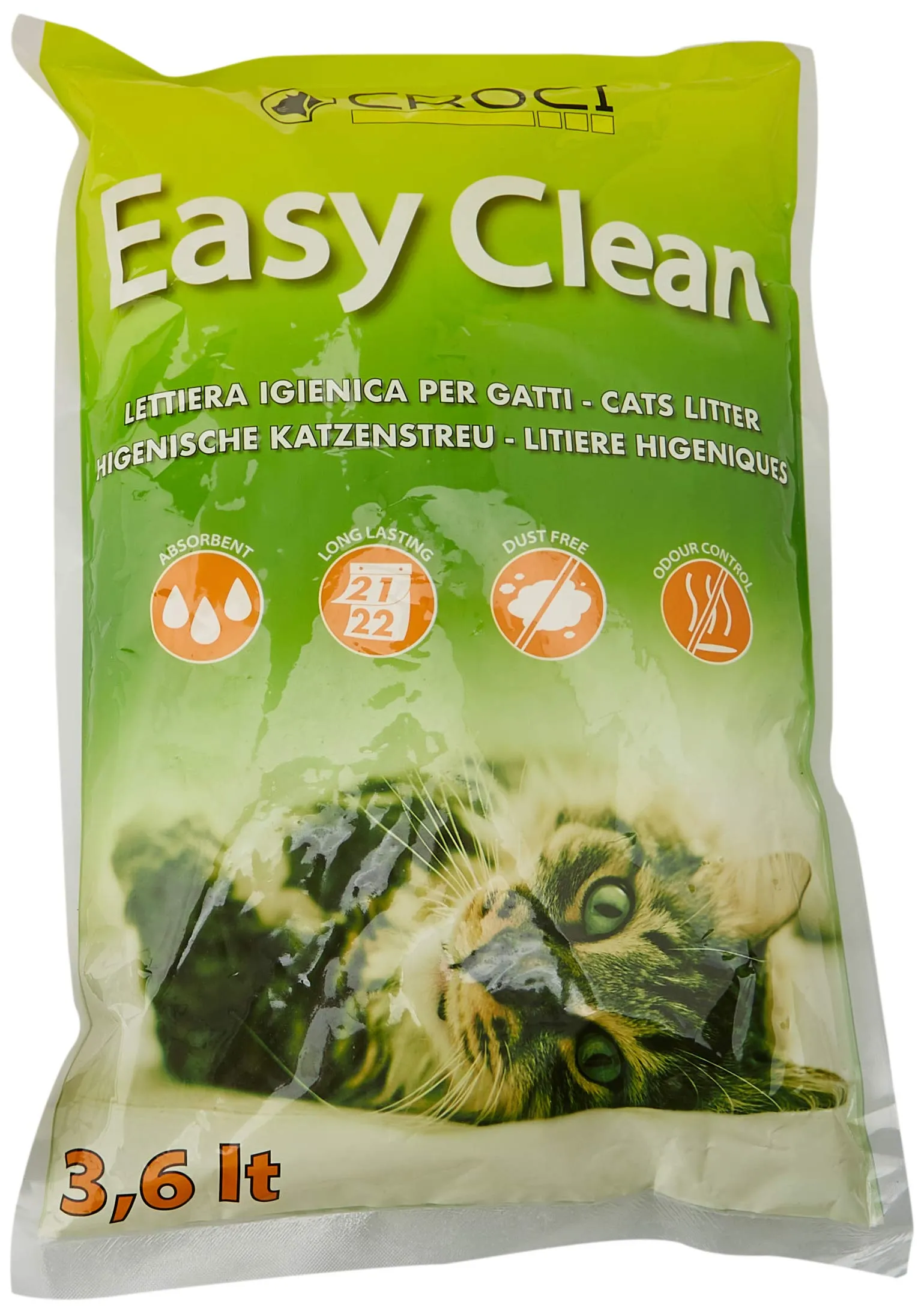 Croci Easy Clean Lettiera Gatto in Cristalli di Silicio, 3,6 Lt - immagine 8