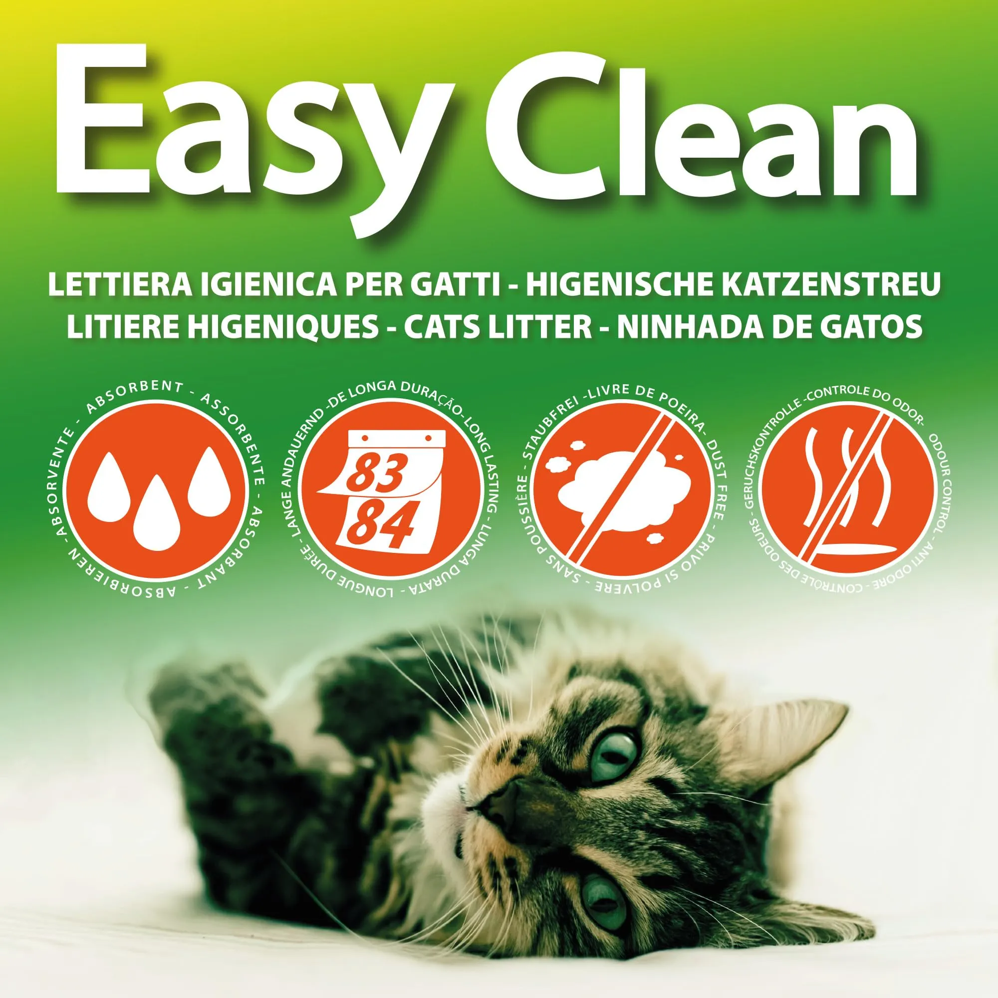 Croci Easy Clean Lettiera Gatto in Cristalli di Silicio, 15 Lt - immagine 2