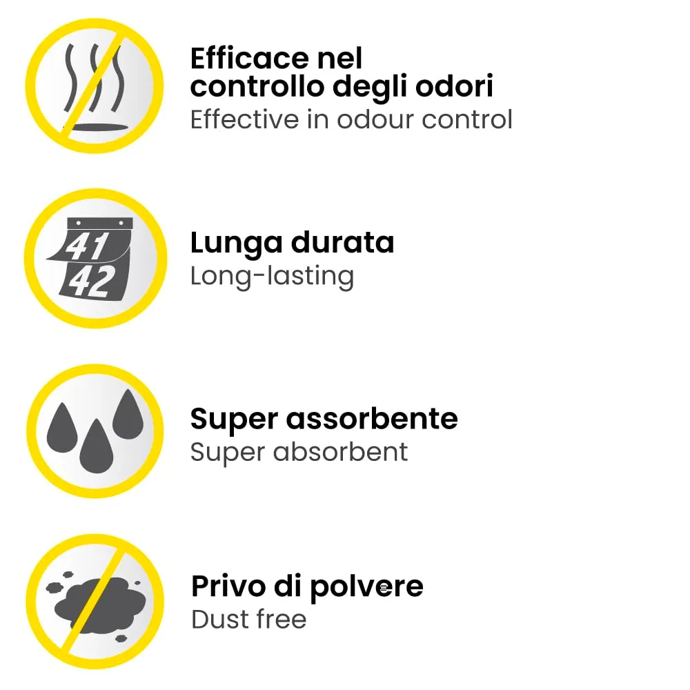 Croci Easy Clean Lettiera Gatto in Cristalli di Silicio, 15 Lt - immagine 3