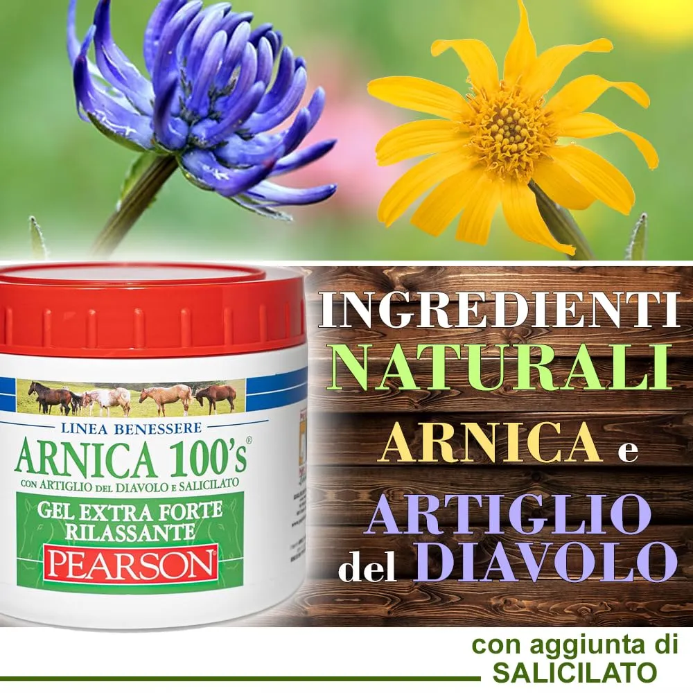 Pearson Arnica Gel Extraforte Rilassante per Cavalli, 500 ml - immagine 2