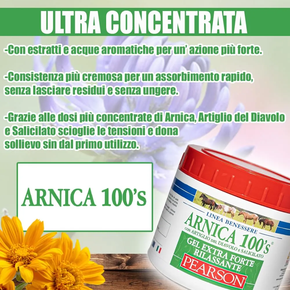 Pearson Arnica Gel Extraforte Rilassante per Cavalli, 500 ml - immagine 3