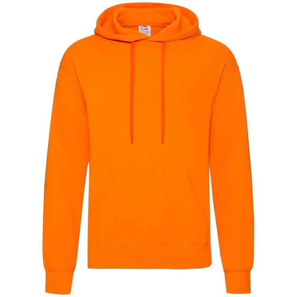 Fruit of the Loom Felpa da donna con cappuccio stile classico Orange Medium - immagine 1