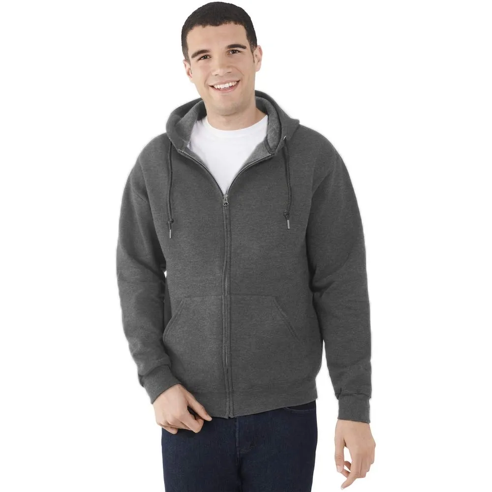 Fruit of the Loom Hooded Felpa con Capuccio, Grigio (GL Stahlgrau), X-Large Uomo - immagine 2