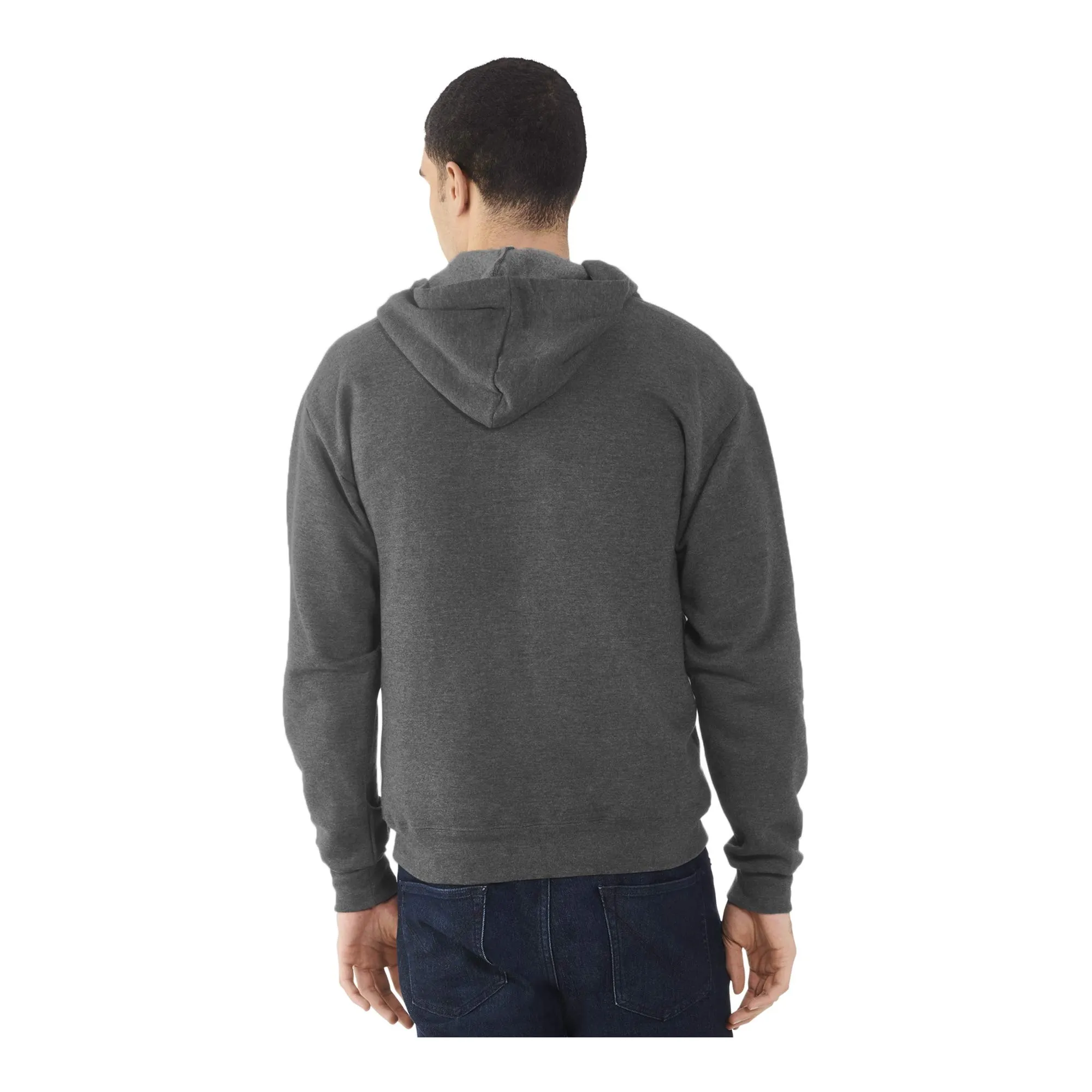 Fruit of the Loom Hooded Felpa con Capuccio, Grigio (GL Stahlgrau), X-Large Uomo - immagine 4
