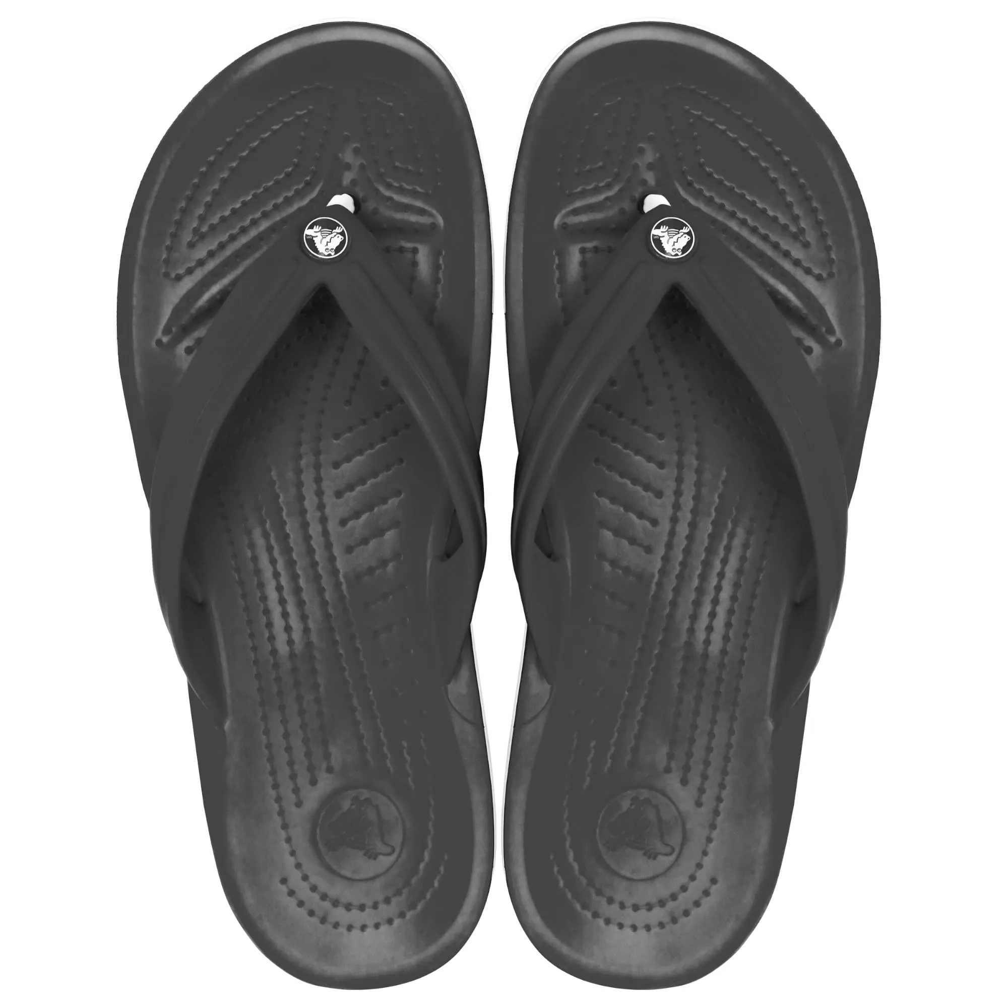 Crocs Crocband Flip Unisex Adulto, Nero, 37/38 EU - immagine 6