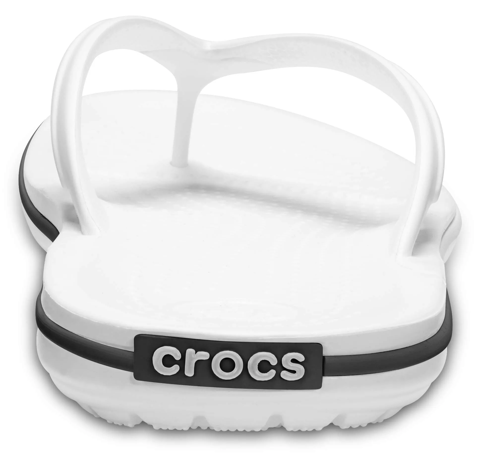 Crocs Crocband Flip Unisex Adulto, Bianco, 42/43 EU - immagine 3