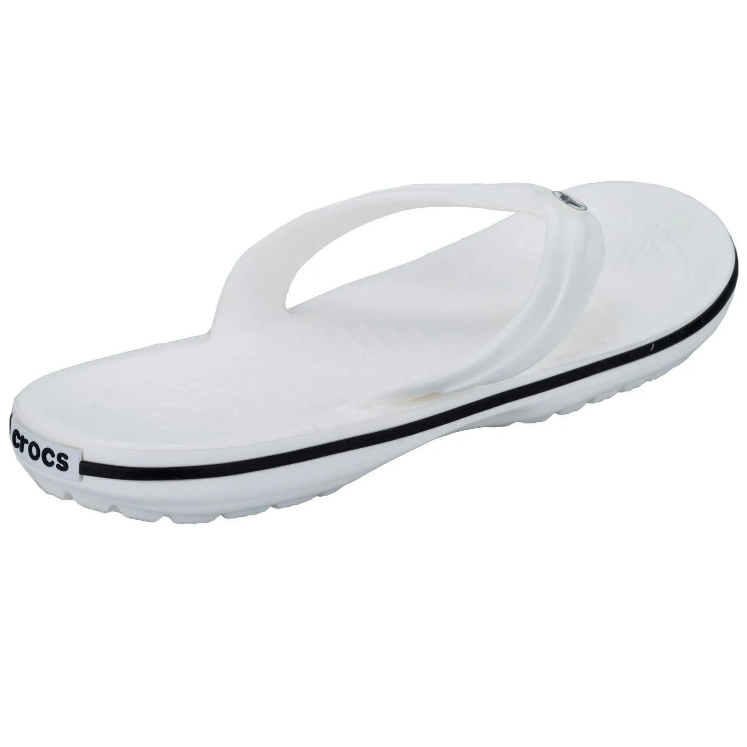 Crocs Crocband Flip Unisex Adulto, Bianco, 38/39 EU - immagine 4