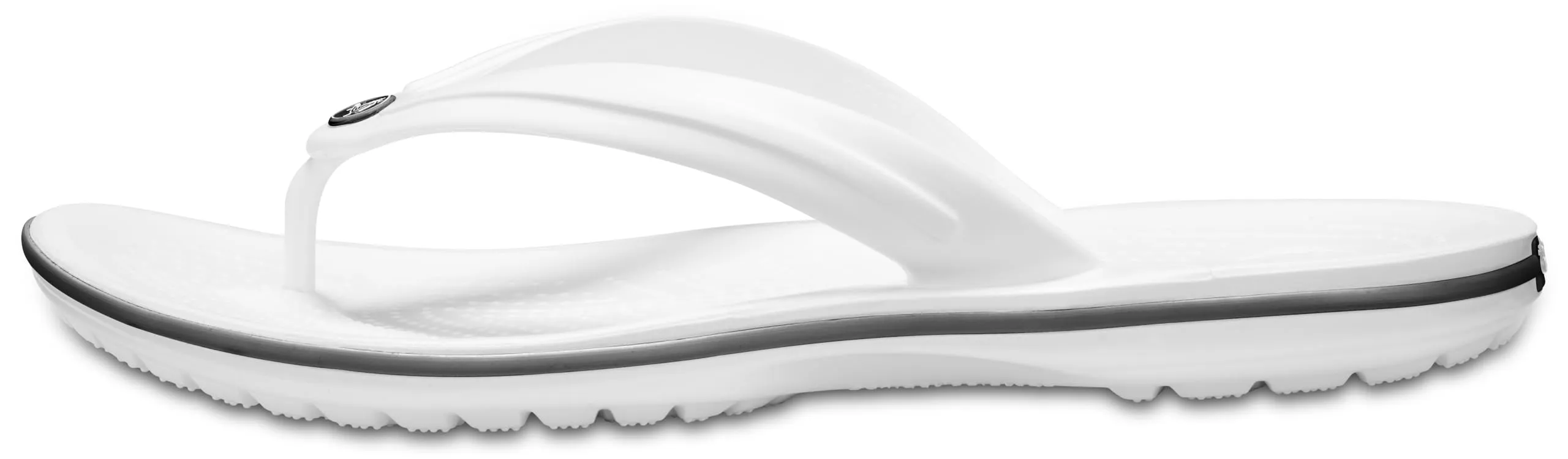 Crocs Crocband Flip Unisex Adulto, Bianco, 38/39 EU - immagine 5