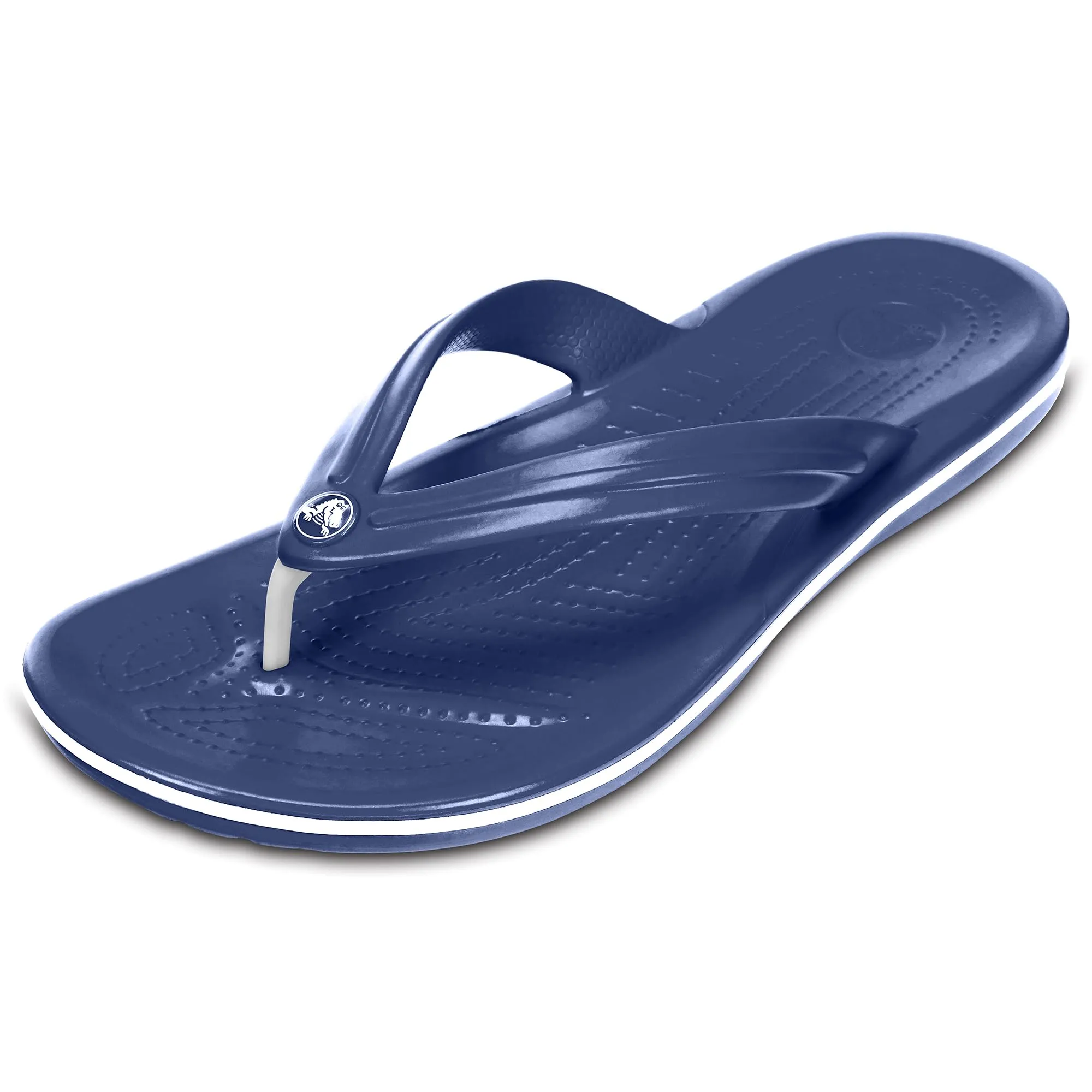 Crocs Crocband Flip Unisex Adulto, Navy, 37/38 EU - immagine 1