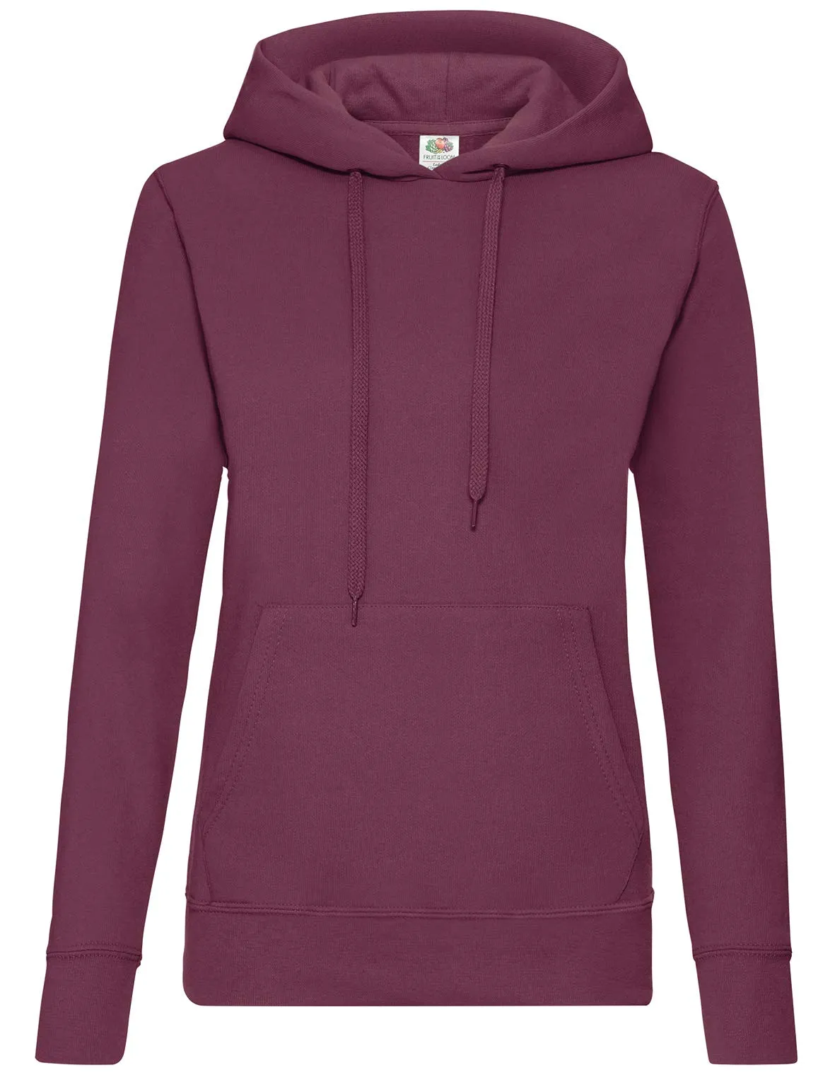Fruit of the Loom SS068M Men's Hoodie, Burgundy, XXL - immagine 1