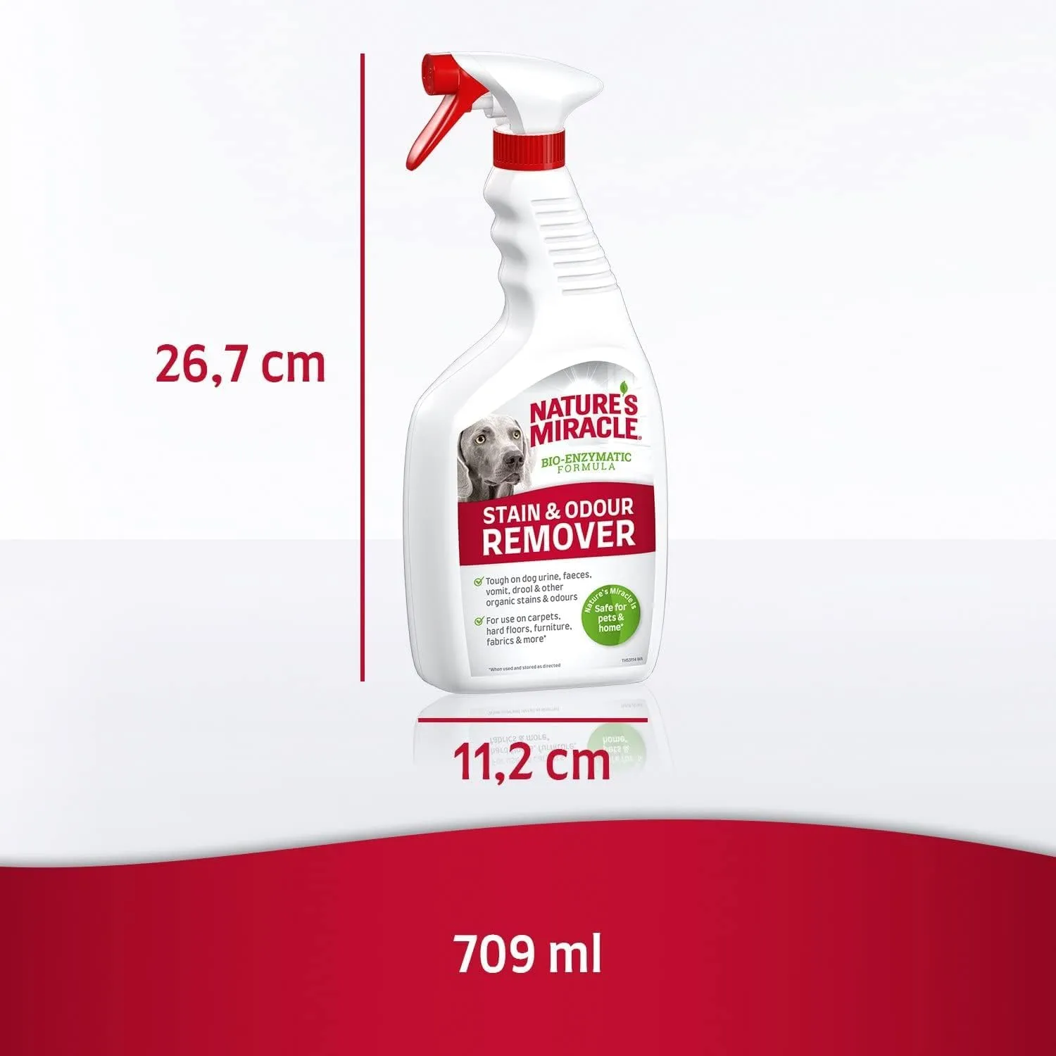 Nature's Miracle Stain & Odour Remover for Dogs, Citrus Scent, 709 ml - immagine 7