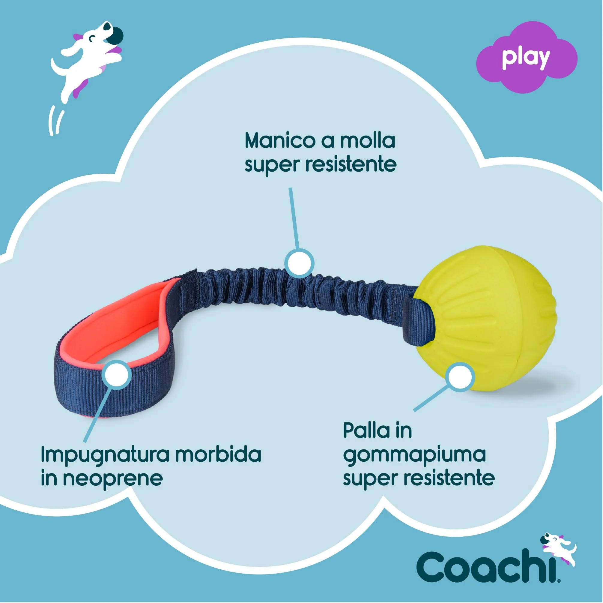 Coachi Tuggi Ball per cani - immagine 3