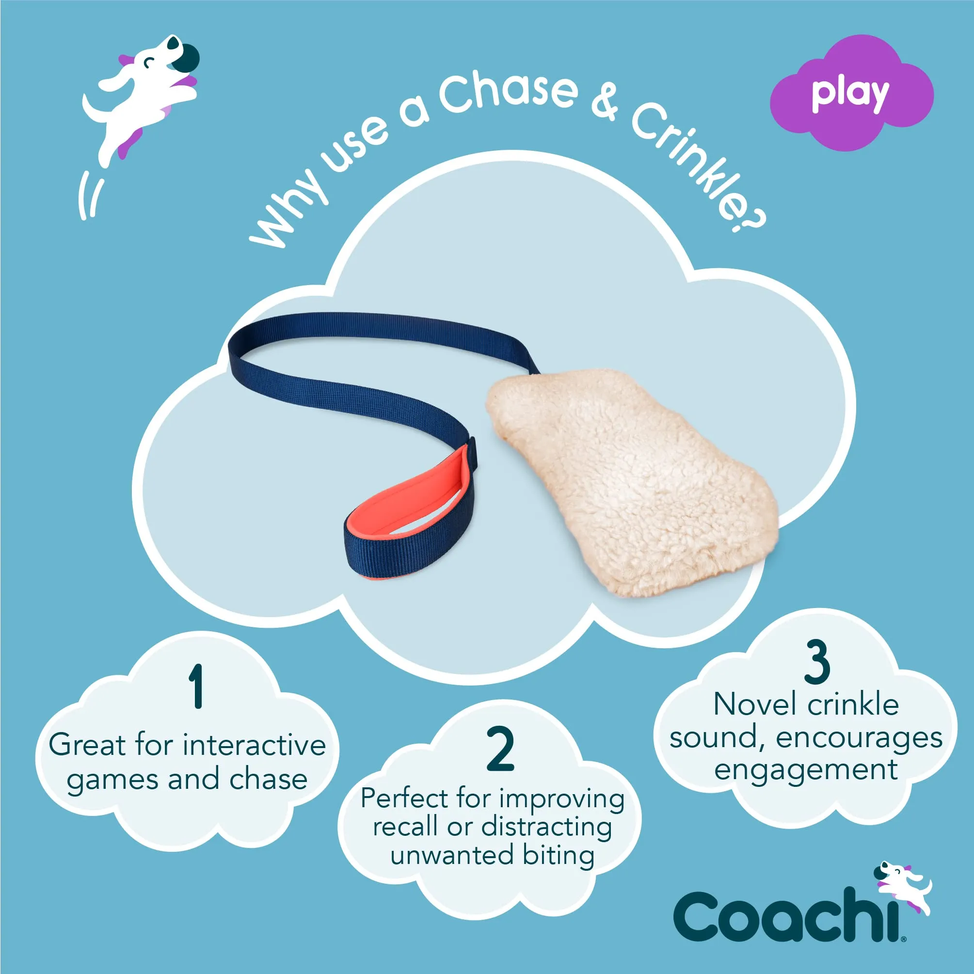 Coachi Chase & Crinkle per cani - immagine 2