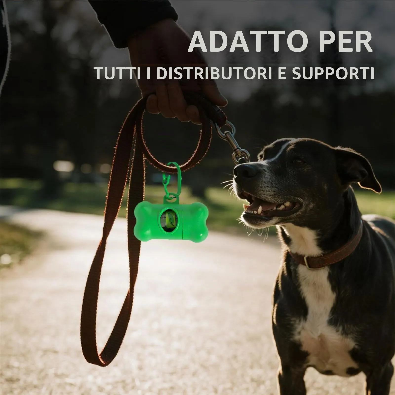 TRIGRAND Sacchetti Biodegradabili per Cane, 450 Pezzi, 30 Rotoli Extra Spessi con Dispenser, Profumo Lavanda, Verde - immagine 6