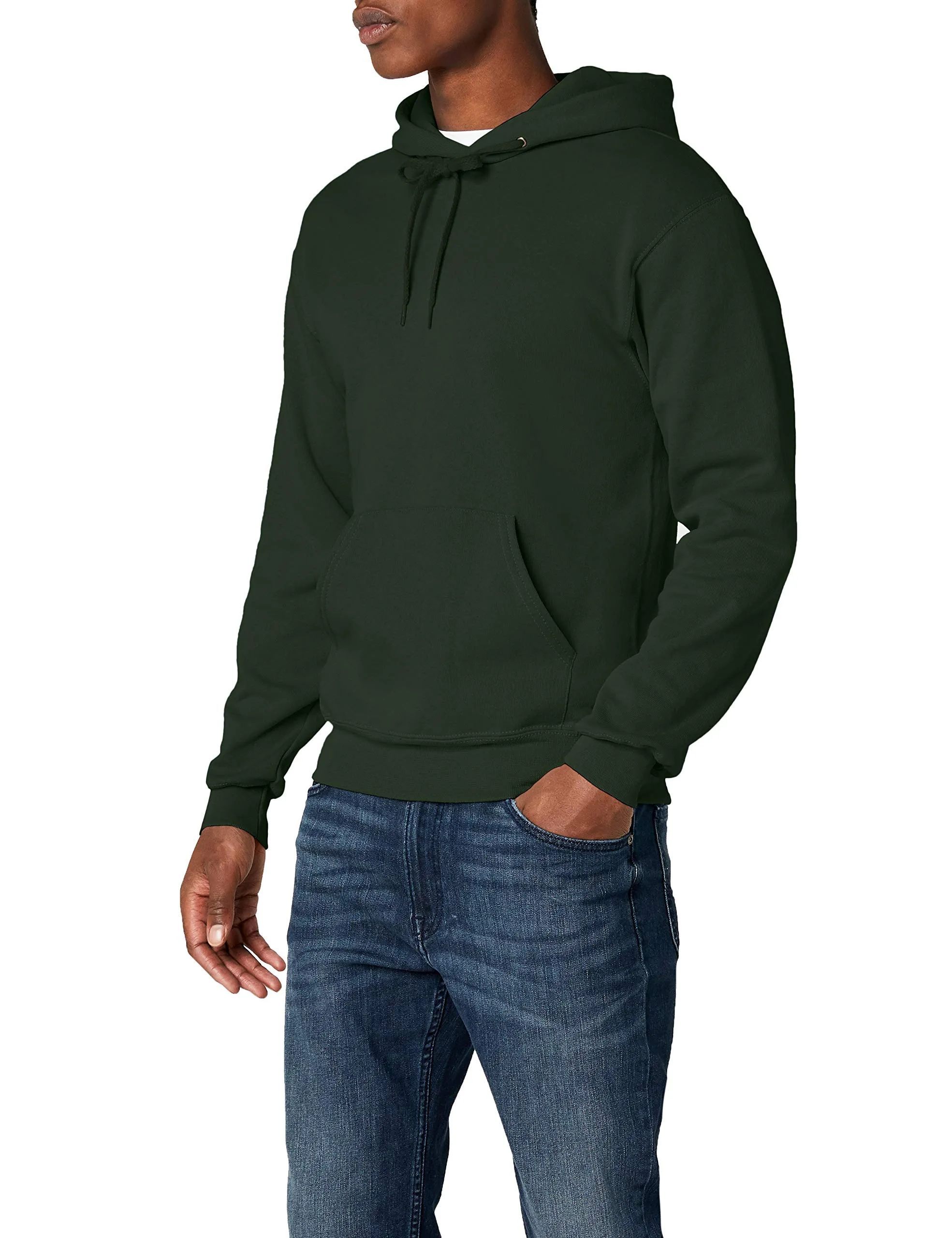 Fruit of the Loom SS026M Men's Hoodie, Bottle Green, XXL - immagine 2